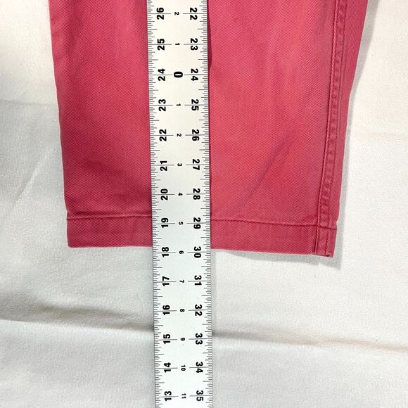 L.L.‎ Bean Double L Womens Capri Pants Pink Cotton Size 16 Petite - Picture 8 of 8